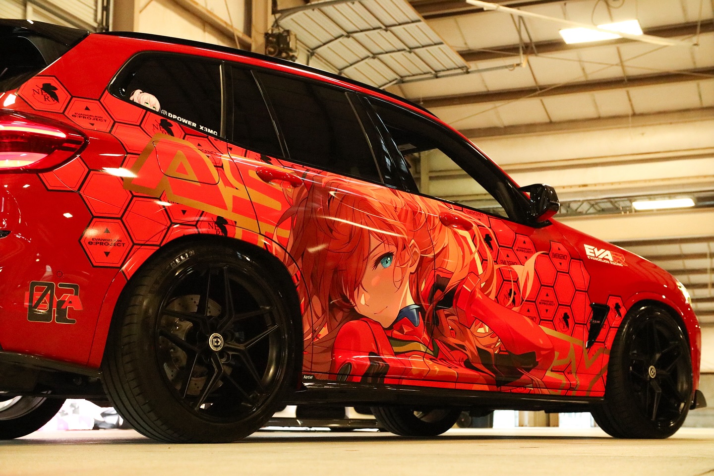 BMW X6M Evangelion Itasha by EMWRAPS